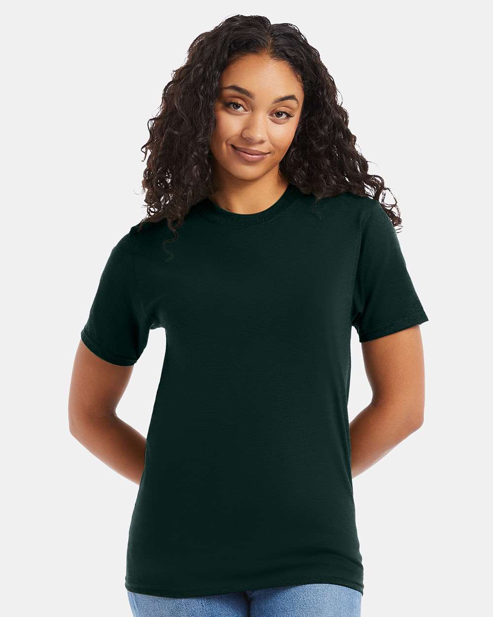Hanes 5180 - Unisex Beefy-T® T-Shirt — Deep Forest