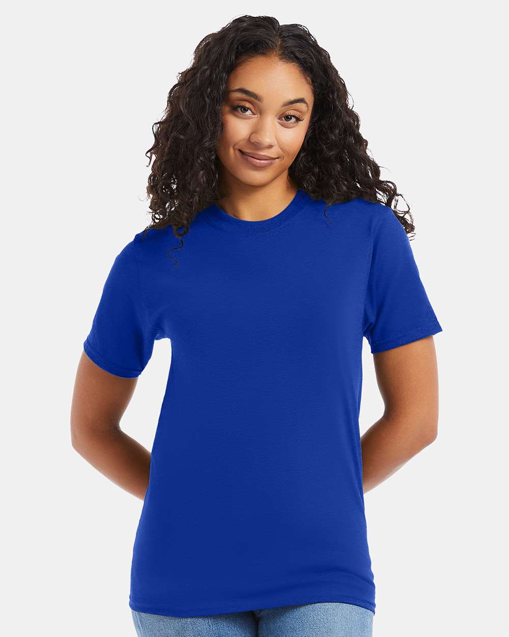 Hanes 5180 - Unisex Beefy-T® T-Shirt — Deep Royal