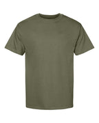 Hanes 5180 - Unisex Beefy-T® T-Shirt — Fatigue Green (flat)