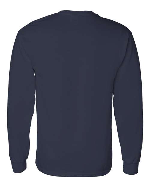 Gildan 5400 - Unisex Heavy CottonTM Long Sleeve T-Shirt - Navy