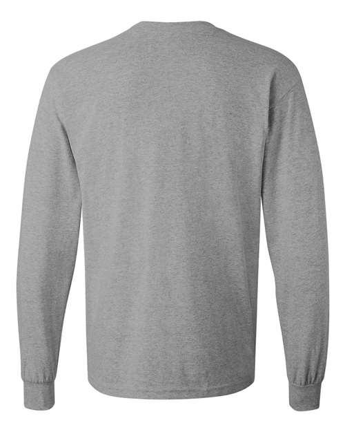 Gildan 5400 - Unisex Heavy CottonTM Long Sleeve T-Shirt - Sport Grey