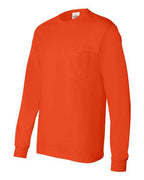 Hanes 5596 - Unisex Authentic Long Sleeve Pocket T-Shirt Hanes