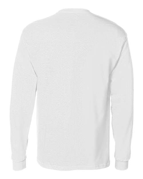 Hanes 5596 - Unisex Authentic Long Sleeve Pocket T-Shirt Hanes