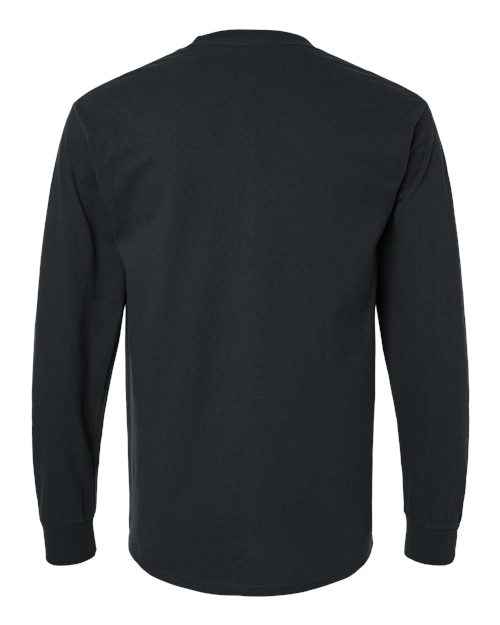 Gildan 2410 - Unisex Ultra Cotton Long Sleeve Pocket T-Shirt