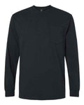 Gildan 2410 - Unisex Ultra Cotton Long Sleeve Pocket T-Shirt