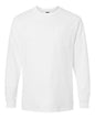 Gildan 2410 - Unisex Ultra Cotton Long Sleeve Pocket T-Shirt - White