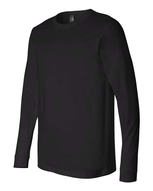 BELLA + CANVAS 3501 - Unisex Jersey Long Sleeve Tee - Black