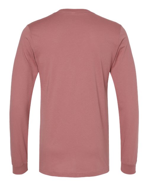 BELLA + CANVAS 3501 - Unisex Jersey Long Sleeve Tee - Mauve