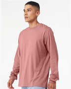 BELLA + CANVAS 3501 - Unisex Jersey Long Sleeve Tee - Mauve