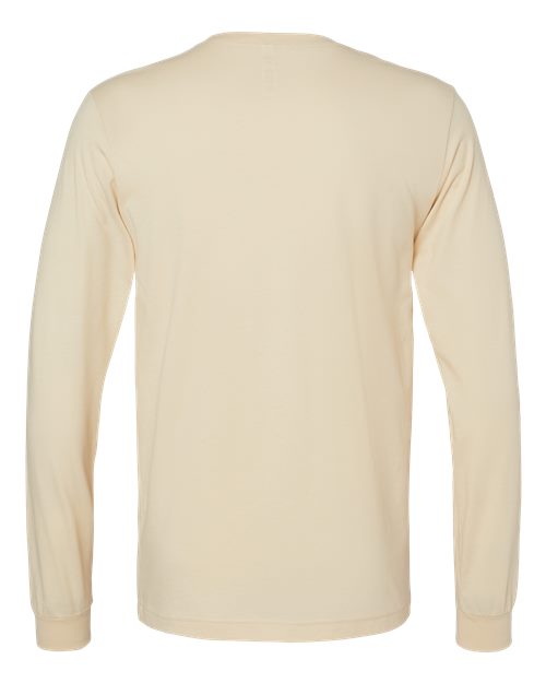 BELLA + CANVAS 3501 - Unisex Jersey Long Sleeve Tee - Soft Cream