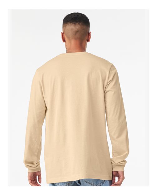 BELLA + CANVAS 3501 - Unisex Jersey Long Sleeve Tee - Soft Cream