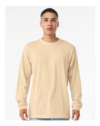 BELLA + CANVAS 3501 - Unisex Jersey Long Sleeve Tee - Soft Cream