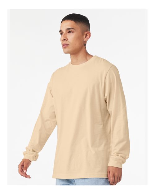 BELLA + CANVAS 3501 - Unisex Jersey Long Sleeve Tee - Soft Cream