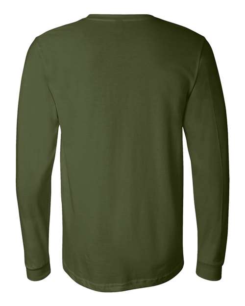 BELLA + CANVAS 3501 - Unisex Jersey Long Sleeve Tee - Olive