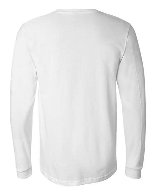 BELLA + CANVAS 3501 - Unisex Jersey Long Sleeve Tee - White