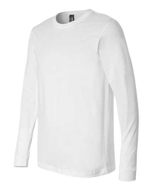 BELLA + CANVAS 3501 - Unisex Jersey Long Sleeve Tee - White
