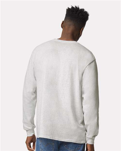 Gildan 2400 - Unisex Ultra Cotton Long Sleeve T-Shirt - Ash