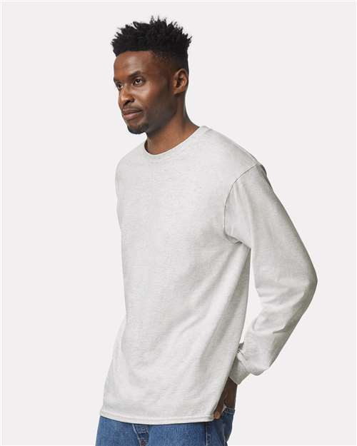 Gildan 2400 - Unisex Ultra Cotton Long Sleeve T-Shirt - Ash