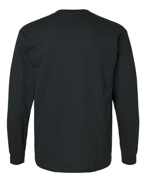 Gildan 2400 - Unisex Ultra Cotton Long Sleeve T-Shirt - Black