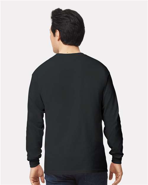 Gildan 2400 - Unisex Ultra Cotton Long Sleeve T-Shirt - Black