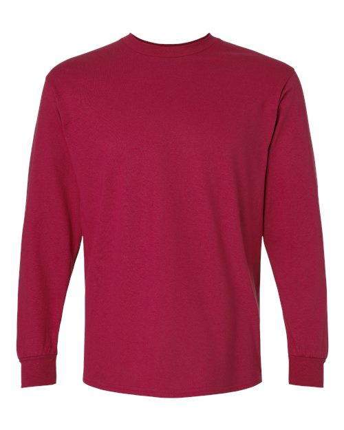 Gildan 2400 - Unisex Ultra Cotton Long Sleeve T-Shirt - Cardinal Red