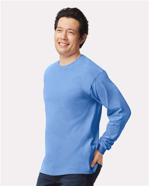 Gildan 2400 - Unisex Ultra Cotton Long Sleeve T-Shirt - Carolina Blue
