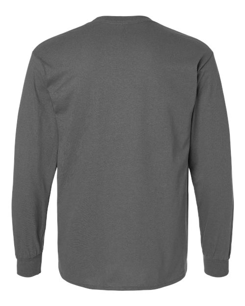 Gildan 2400 - Unisex Ultra Cotton Long Sleeve T-Shirt - Charcoal