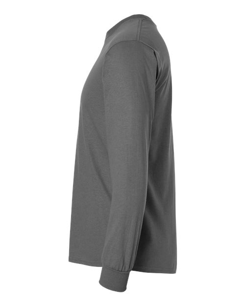 Gildan 2400 - Unisex Ultra Cotton Long Sleeve T-Shirt - Charcoal