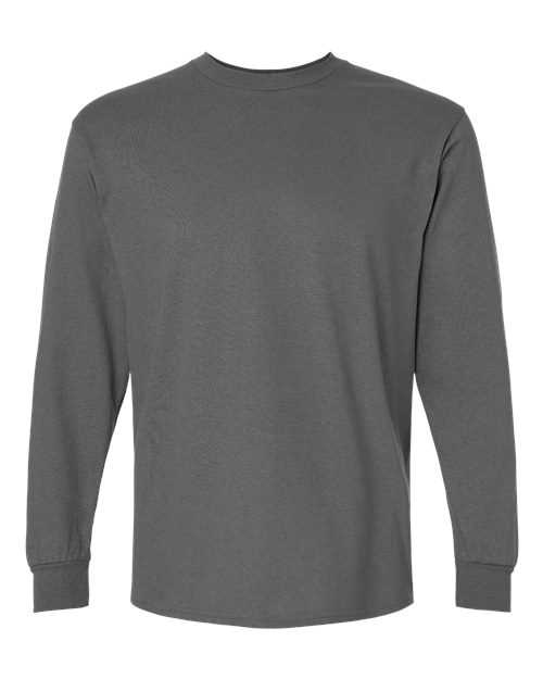 Gildan 2400 - Unisex Ultra Cotton Long Sleeve T-Shirt - Charcoal