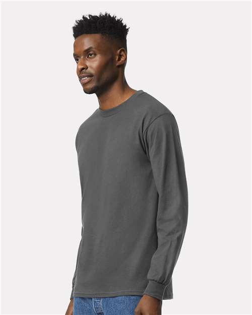 Gildan 2400 - Unisex Ultra Cotton Long Sleeve T-Shirt - Charcoal
