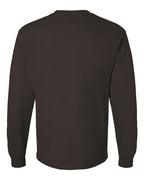 Gildan 2400 - Unisex Ultra Cotton Long Sleeve T-Shirt - Dark Chocolate