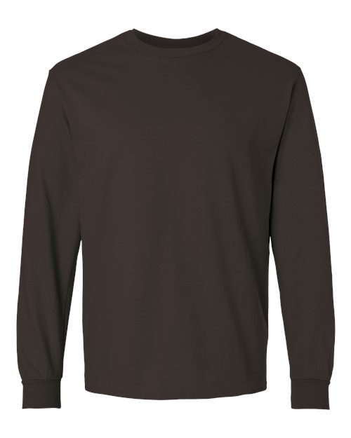 Gildan 2400 - Unisex Ultra Cotton Long Sleeve T-Shirt - Dark Chocolate