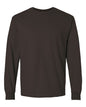 Gildan 2400 - Unisex Ultra Cotton Long Sleeve T-Shirt - Dark Chocolate