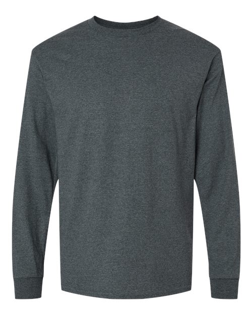 Gildan 2400 - Unisex Ultra Cotton Long Sleeve T-Shirt - Dark Heather