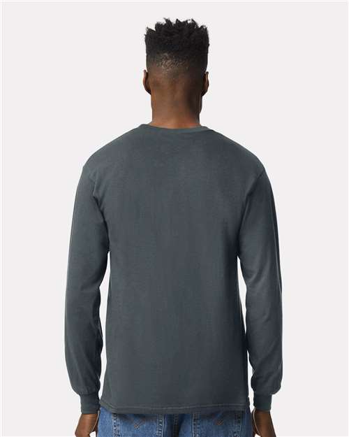 Gildan 2400 - Unisex Ultra Cotton Long Sleeve T-Shirt - Dark Heather
