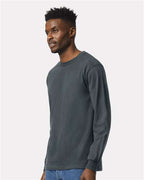 Gildan 2400 - Unisex Ultra Cotton Long Sleeve T-Shirt - Dark Heather