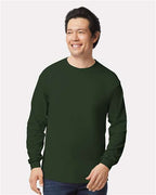 Gildan 2400 - Unisex Ultra Cotton Long Sleeve T-Shirt - Forest Green