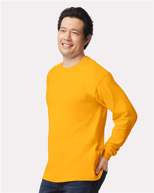Gildan 2400 - Unisex Ultra Cotton Long Sleeve T-Shirt - Gold