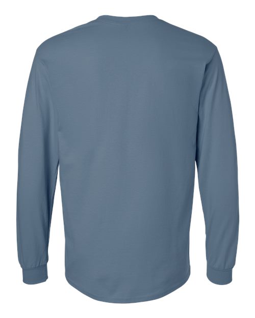 Gildan 2400 - Unisex Ultra Cotton Long Sleeve T-Shirt - Indigo Blue