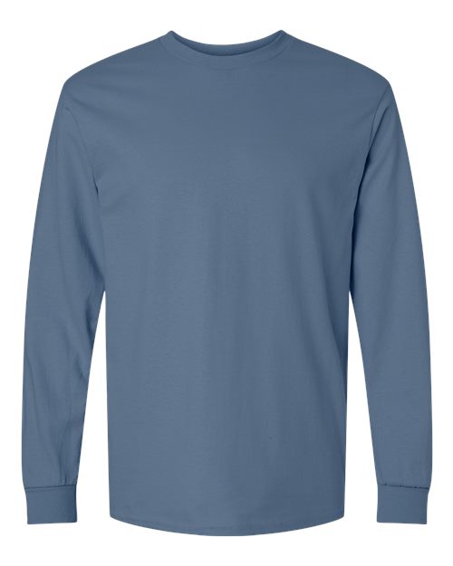Gildan 2400 - Unisex Ultra Cotton Long Sleeve T-Shirt - Indigo Blue