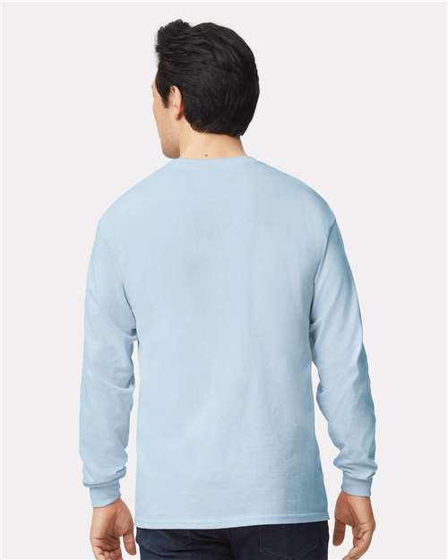 Gildan 2400 - Unisex Ultra Cotton Long Sleeve T-Shirt - Light Blue