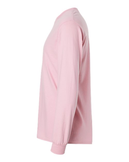 Gildan 2400 - Unisex Ultra Cotton Long Sleeve T-Shirt - Light Pink