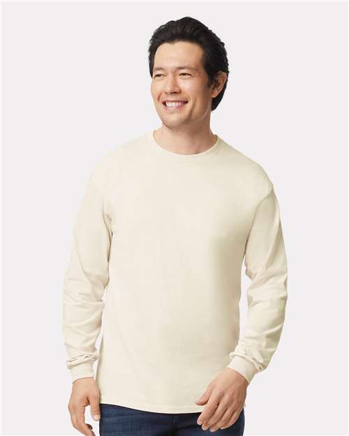 Gildan 2400 - Unisex Ultra Cotton Long Sleeve T-Shirt - Natural