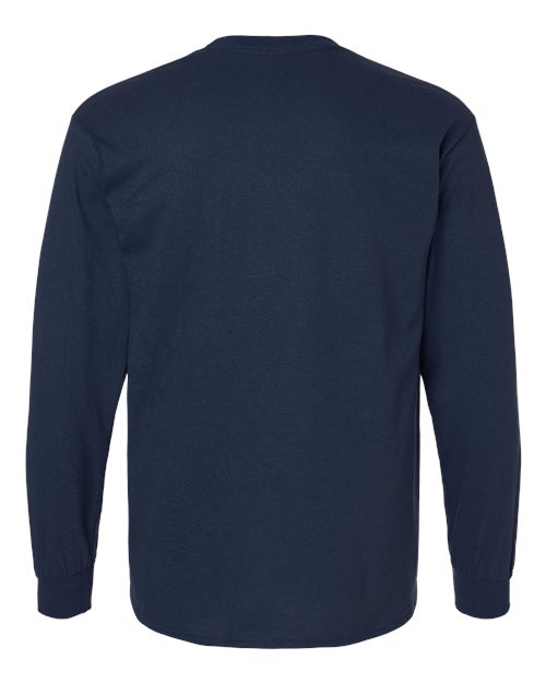 Gildan 2400 - Unisex Ultra Cotton Long Sleeve T-Shirt - Navy