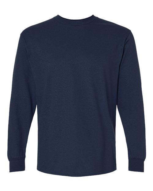 Gildan 2400 - Unisex Ultra Cotton Long Sleeve T-Shirt - Navy