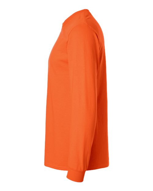 Gildan 2400 - Unisex Ultra Cotton Long Sleeve T-Shirt - Orange
