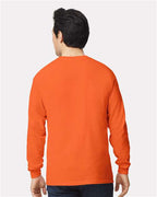 Gildan 2400 - Unisex Ultra Cotton Long Sleeve T-Shirt - Orange