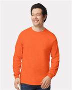 Gildan 2400 - Unisex Ultra Cotton Long Sleeve T-Shirt - Orange