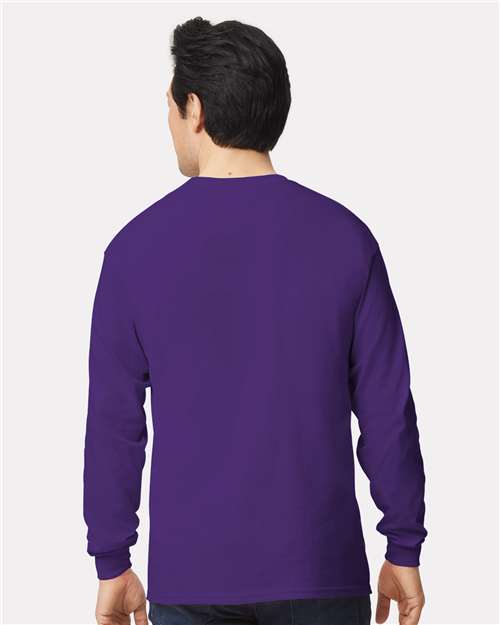 Gildan 2400 - Unisex Ultra Cotton Long Sleeve T-Shirt - Purple