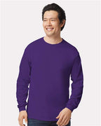 Gildan 2400 - Unisex Ultra Cotton Long Sleeve T-Shirt - Purple